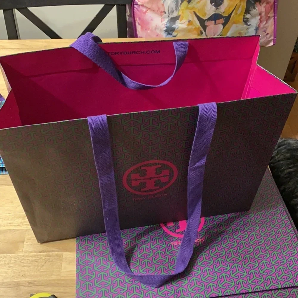 TORY BURCH shopping bags bundle